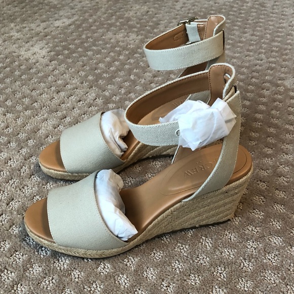 COPY - Strappy Canvas Espadrille Wedges - Picture 3 of 5
